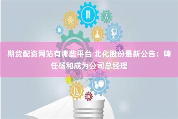 期货配资网站有哪些平台 北化股份最新公告：聘任杨和成为公司总经理